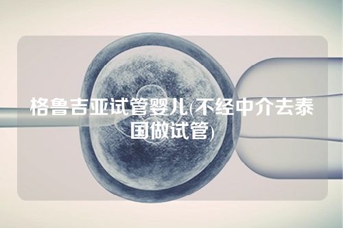 格鲁吉亚试管婴儿(不经中介去泰国做试管)